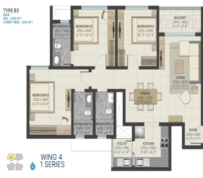 Godrej Hoskote Floor Plan