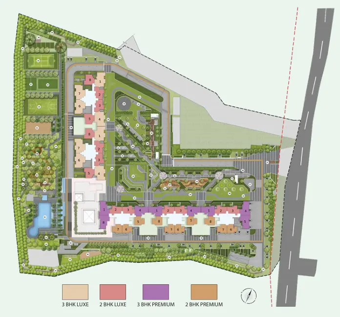 Godrej Hoskote Master plan